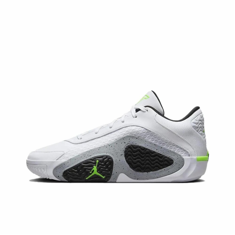 Nike Jordan Tatum 2 PF 籃球鞋 白灰 氣墊 運動鞋 休閒鞋 男鞋 FJ6458-100-圖片-1