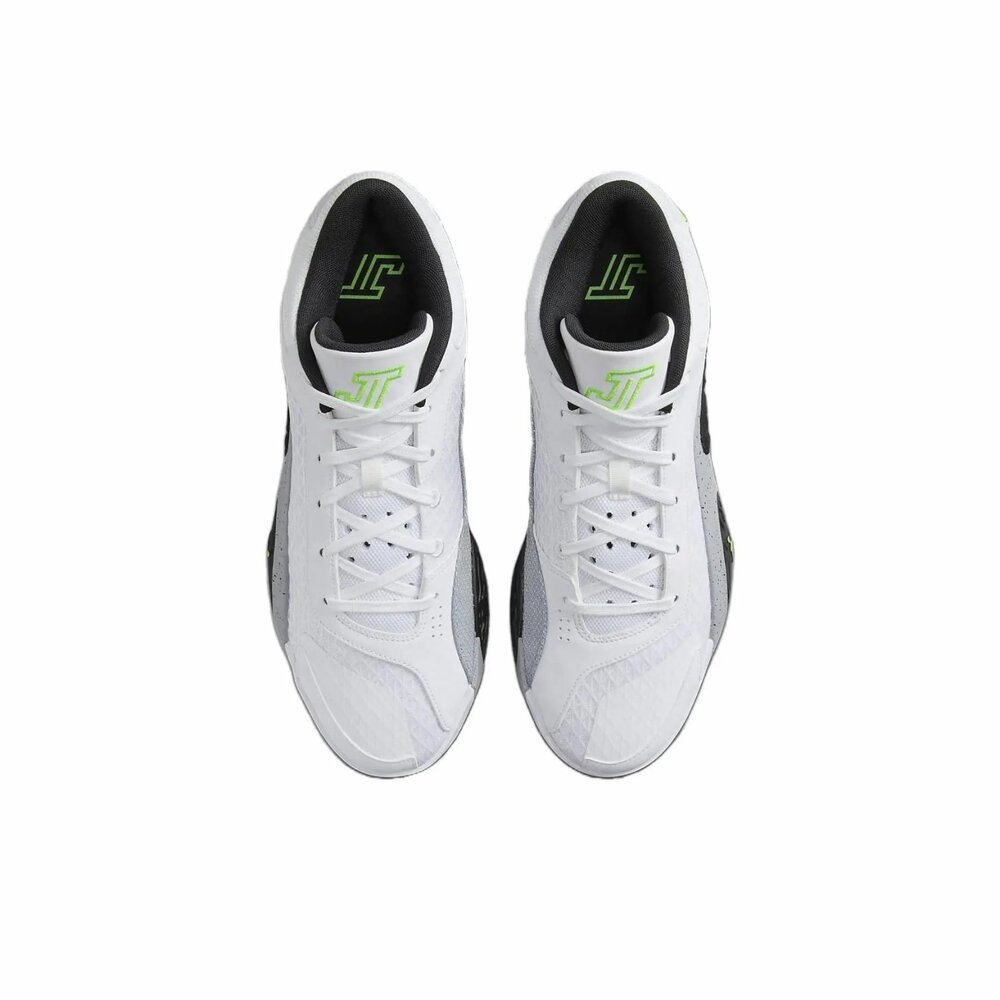 Nike Jordan Tatum 2 PF 籃球鞋 白灰 氣墊 運動鞋 休閒鞋 男鞋 FJ6458-100-圖片-3