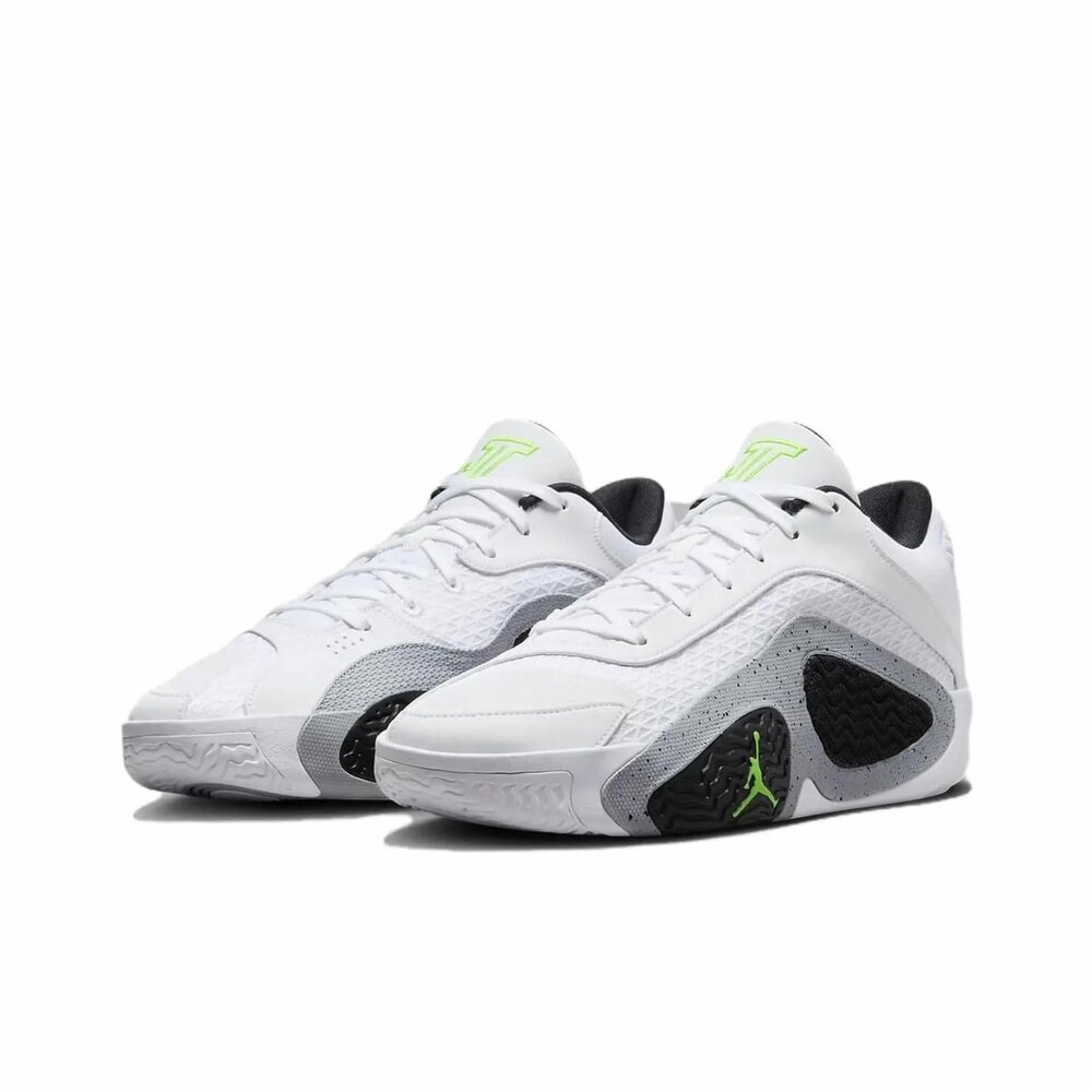 FJ6458-100-Nike Jordan Tatum 2 PF 籃球鞋 白灰 氣墊 運動鞋 休閒鞋 男鞋 FJ6458-100