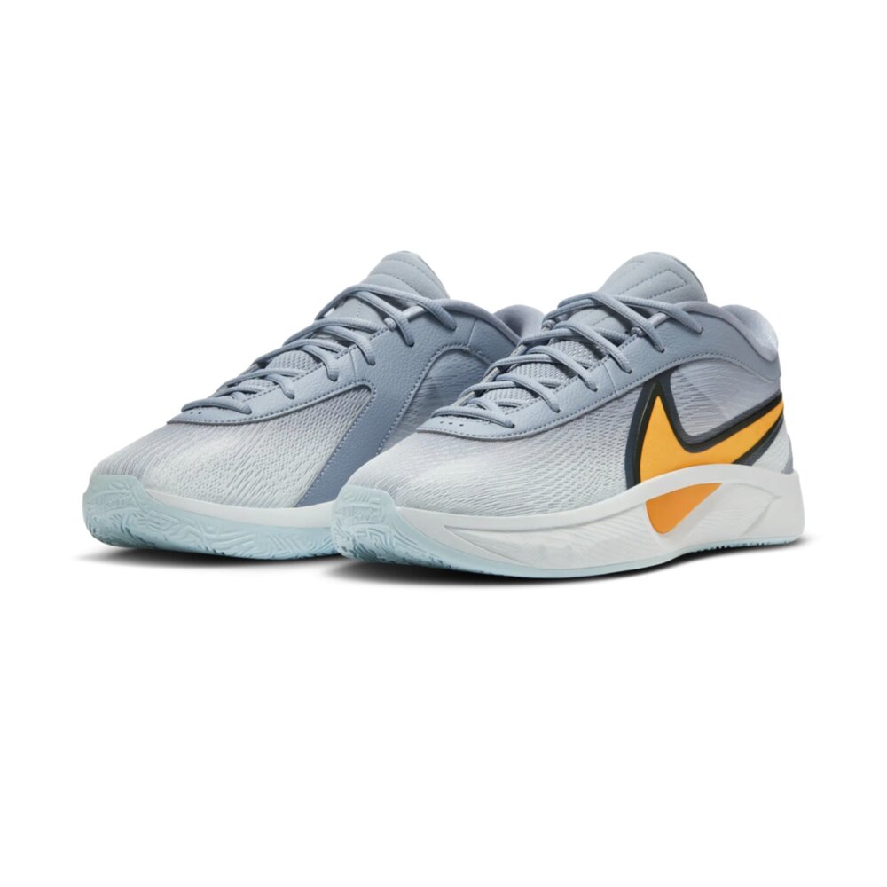 NikeGiannisFreak6EP灰黃字母哥希臘怪物籃球鞋FJ7807-400