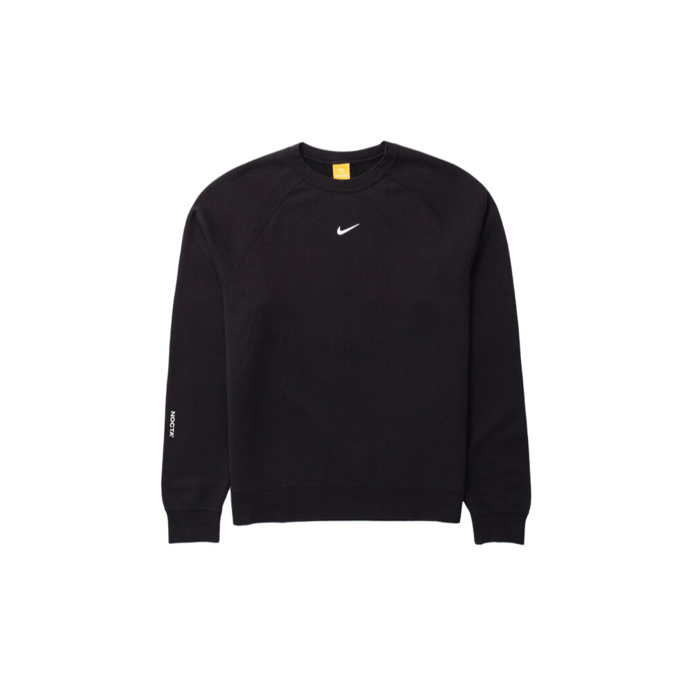 Nocta x Nike Fleece Crew 大學踢 美版 黑/灰/咖啡-圖片-1