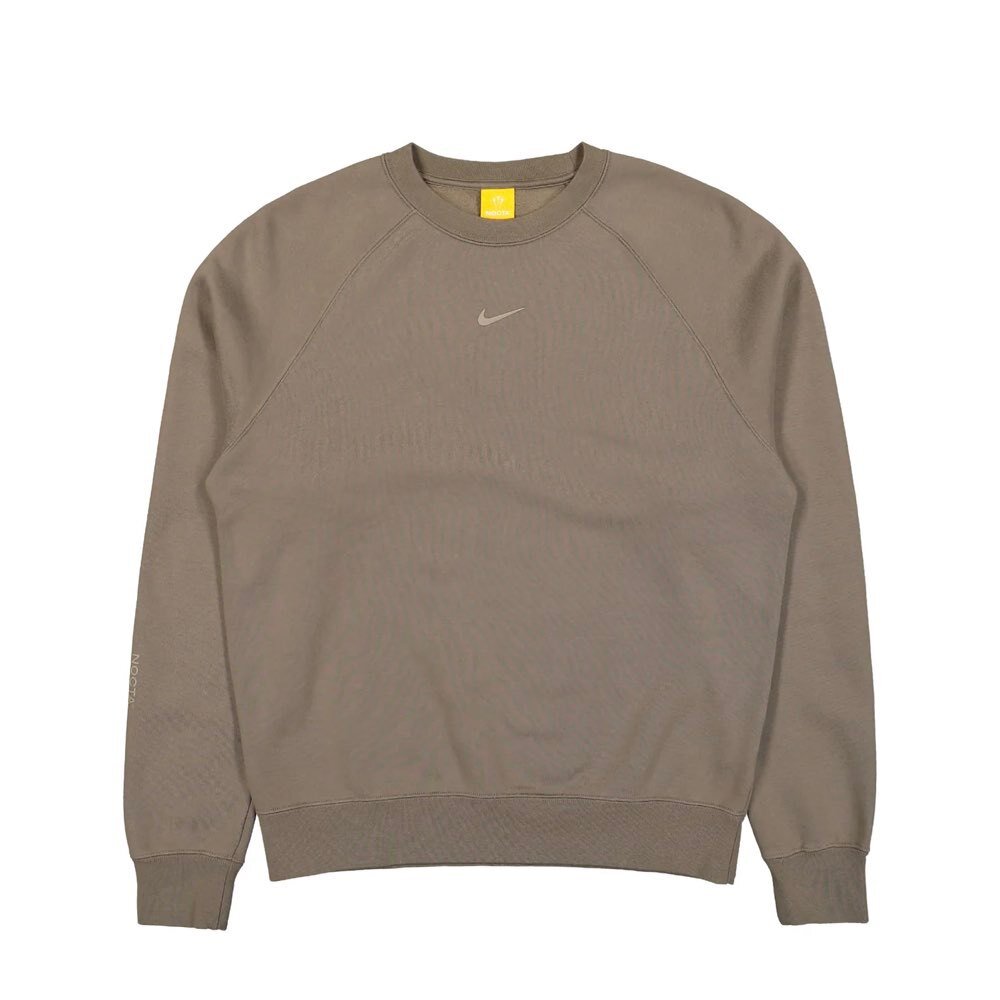 Nocta x Nike Fleece Crew 大學踢 美版 黑/灰/咖啡-圖片-5