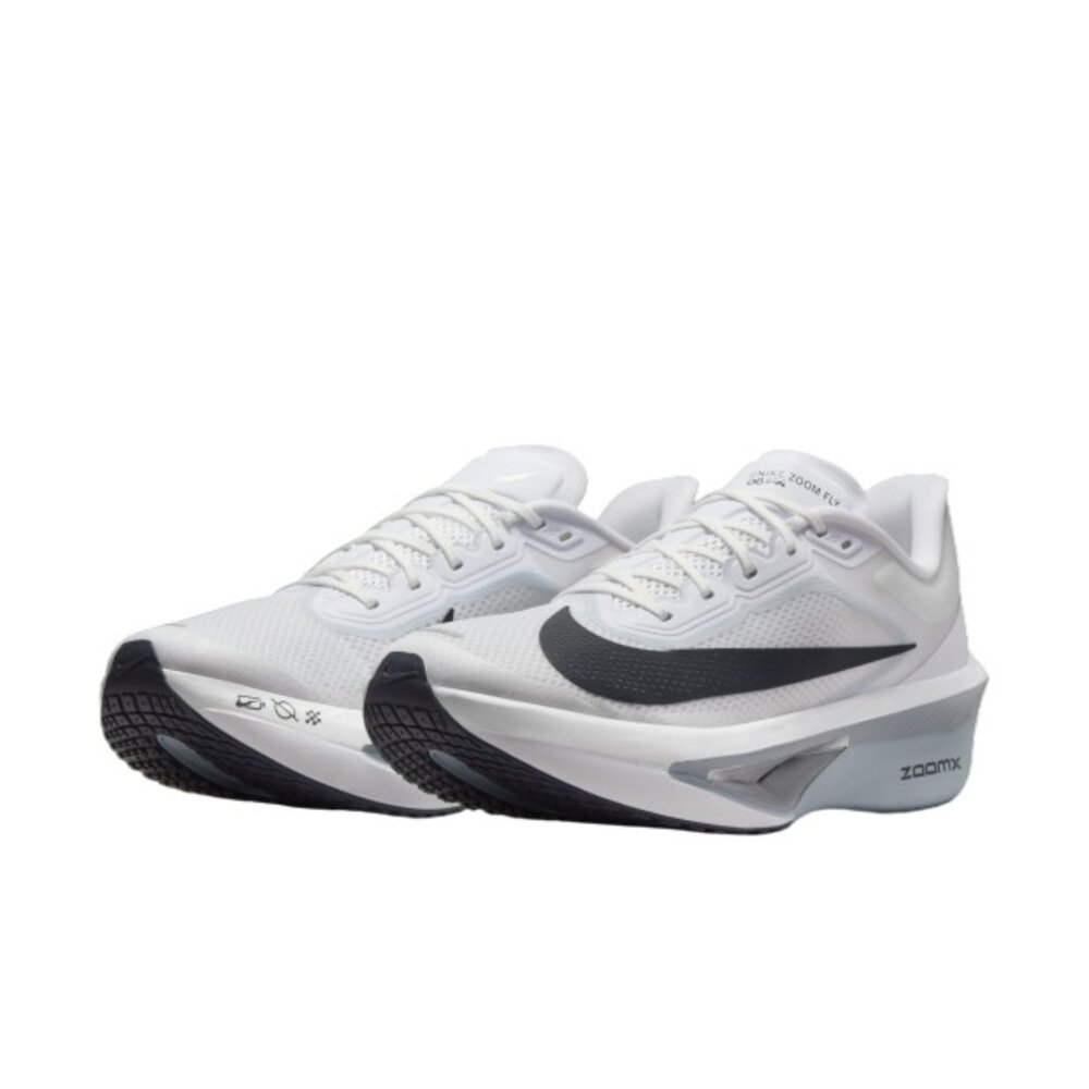 FN8454-104-Nike Zoom Fly 6 White Pure 白黑 公路 慢跑 運動鞋 男鞋 FN8454-104