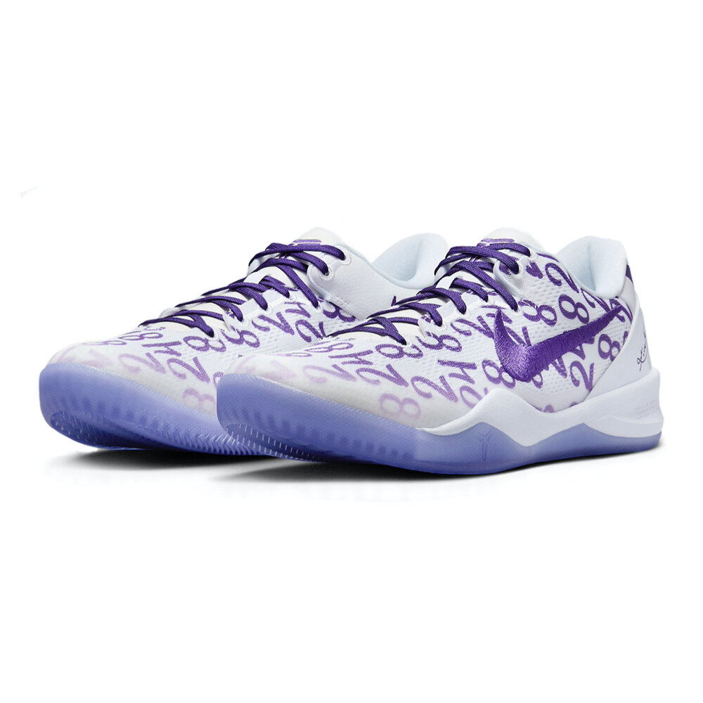 FQ3549-100-Nike Kobe 8 Protro Court Purple 白紫 籃球鞋 FQ3549-100