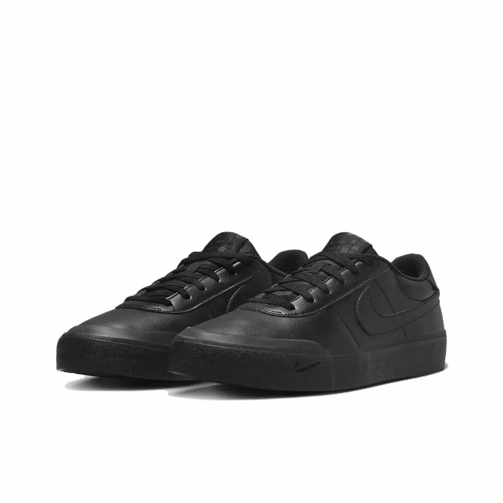 FQ8146-001-Nike Court Shot Black 全黑 皮革 小勾 低筒 休閒鞋 男鞋 FQ8146-001