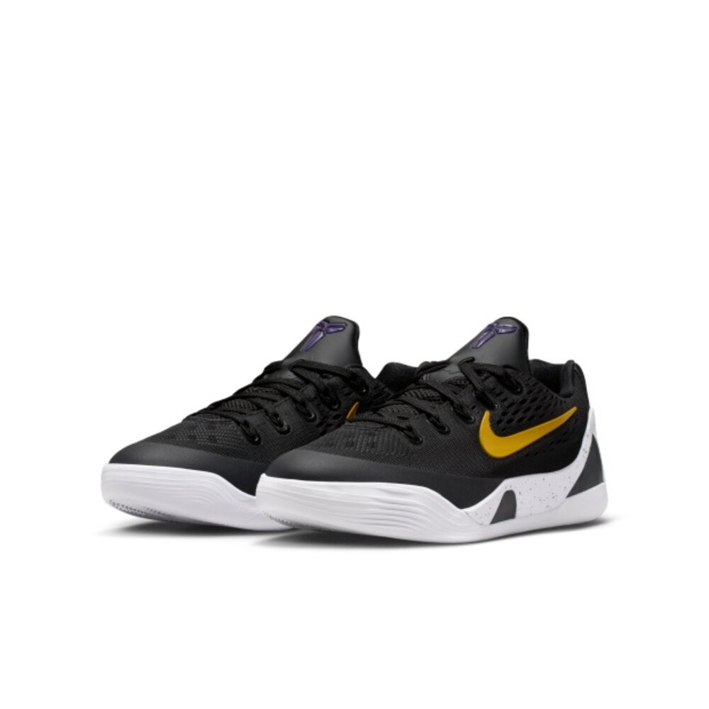 FV3607-003-Nike Kobe 9 EM Low TB Black University Gold 黑金 GS FV3607-003