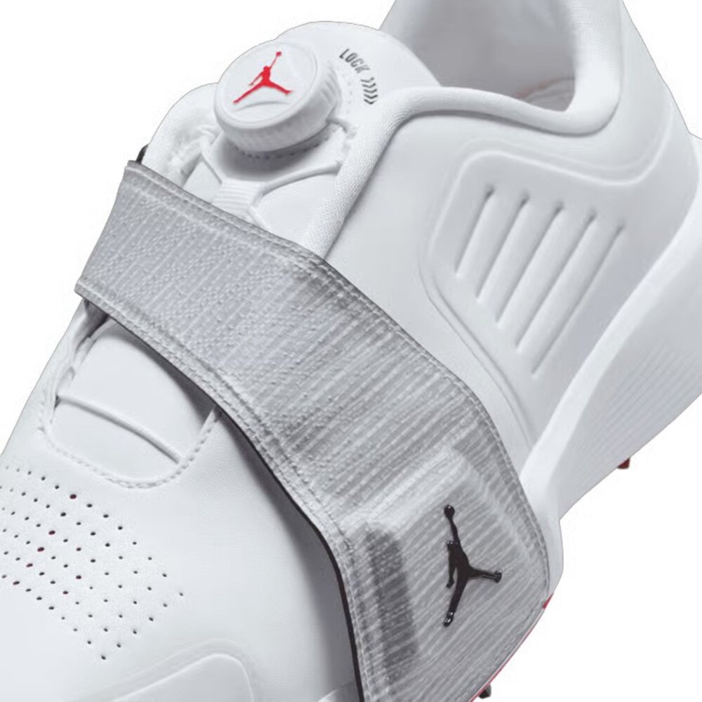 Air Jordan Air Rev White Metallic Silver 白紅 高爾夫正式鞋 FV6338-10-圖片-4