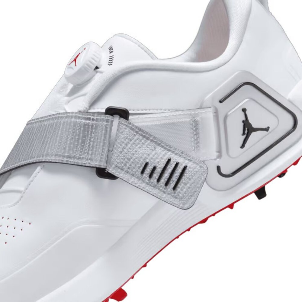 Air Jordan Air Rev White Metallic Silver 白紅 高爾夫正式鞋 FV6338-10-圖片-5