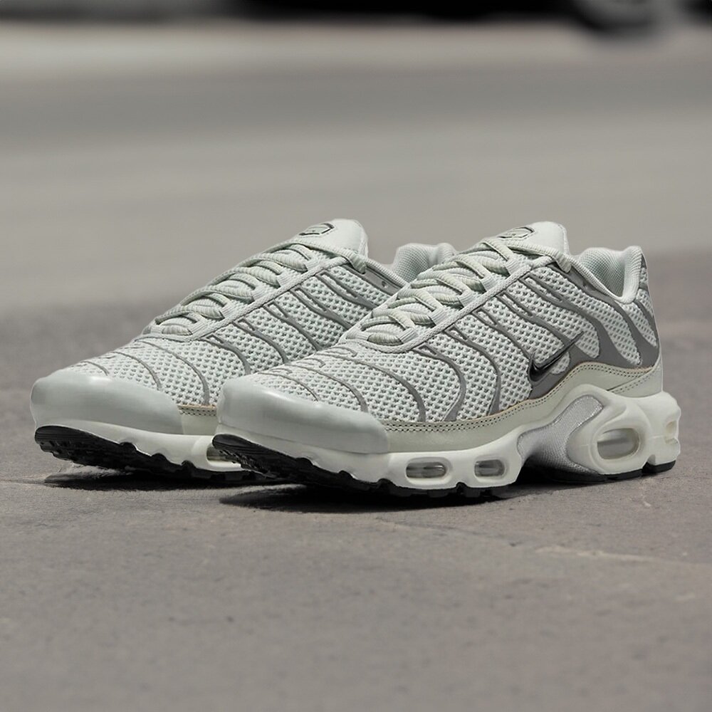W Nike Air Max Plus 灰白 女鞋 休閒鞋-圖片-7