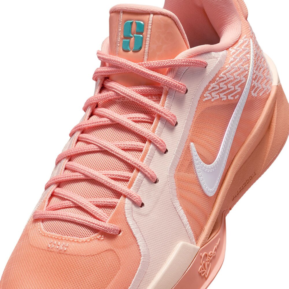 W Nike Sabrina 2 EP Activate 籃球鞋 粉橘 柔軟 舒適 耐穿 運動鞋 女鞋 FZ1517-8-圖片-9