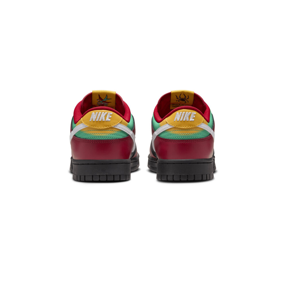 Nike Dunk Low Biker Tattoos 紅黑白 休閒鞋 FZ3057-001-圖片-4