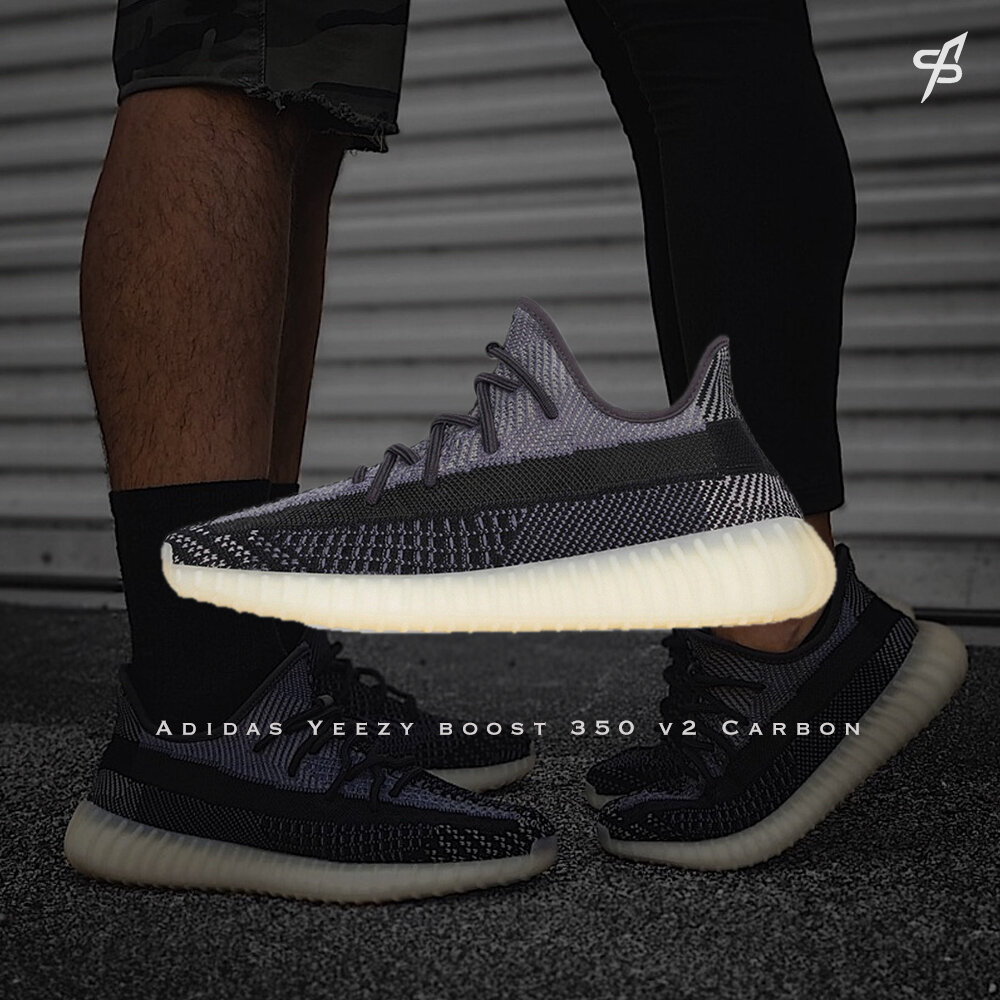 Adidas Yeezy boost 350 v2 Carbon 黑芝麻 FZ5000-圖片-4
