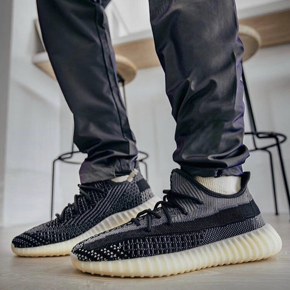 Adidas Yeezy boost 350 v2 Carbon 黑芝麻 FZ5000-圖片-6