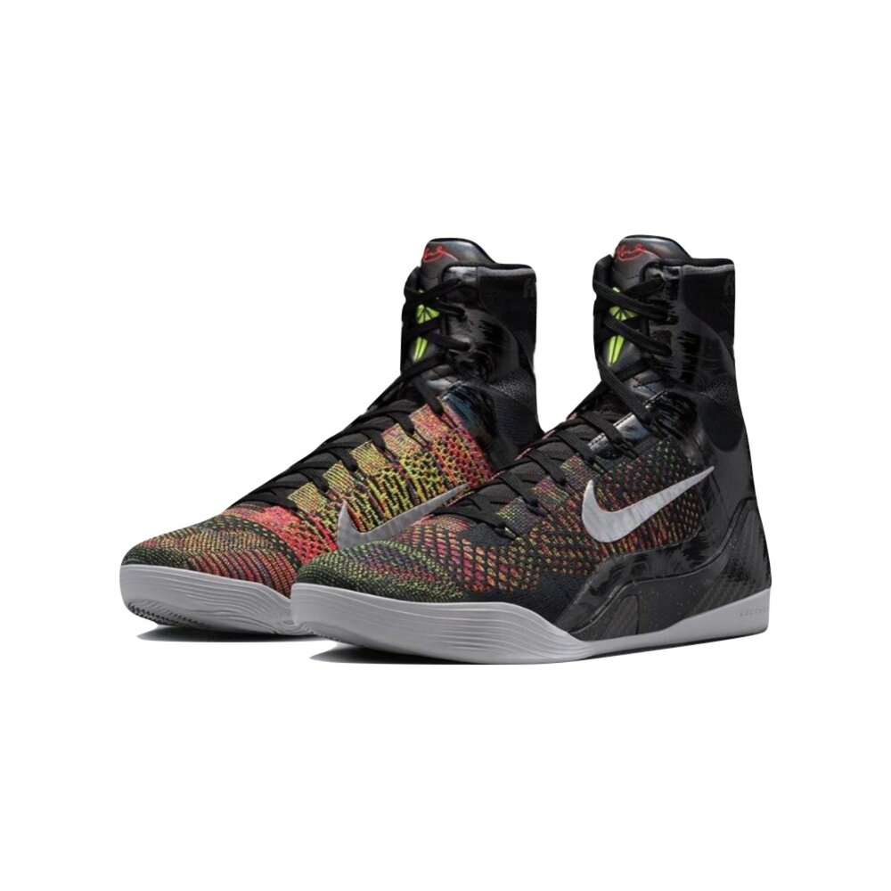 FZ7335-001-Nike Kobe 9 Elite Protro Masterpiece 彩虹編織