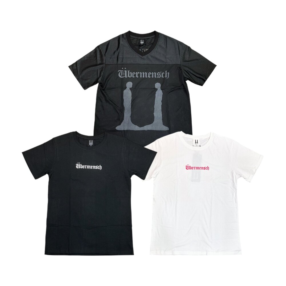 GD-MJ-SS-G-Dragon Ubermensch Mesh-Jersey 網眼球衣 / Short-Sleeve 黑、白