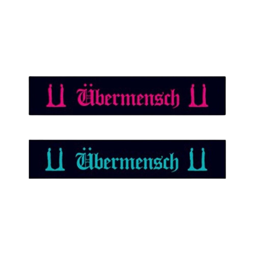 GDUST-G-DRAGON Ubermensch Slogan Towel 藍 / 粉色 權志龍 應援毛巾