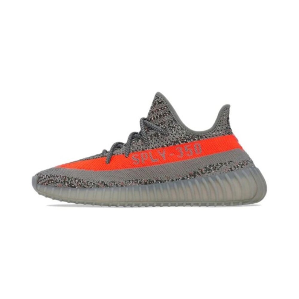 GW1229-Adidas Yeezy Boost 350 V2 Beluga Reflective 反光 灰橘 滿天星 休閒鞋 男鞋