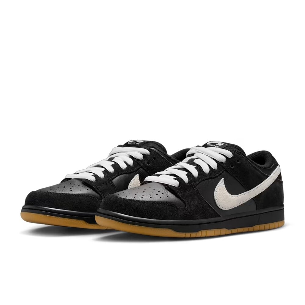 HF3704-003-Nike SB Dunk Low Pro Black White Gum 黑生膠 HF3704-003