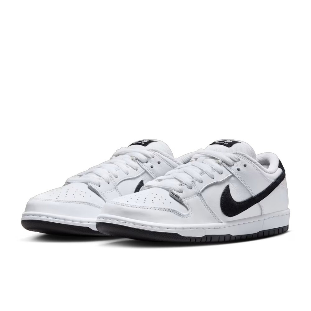 HF3704-100-Nike SB Dunk Low Pro White Black 白黑 HF3704-100