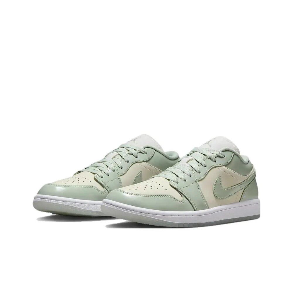 HF4078-100-W Nike Air Jordan 1 Low SE 蘋果綠 喬丹 皮革 透氣 AJ1 低筒 休閒鞋 HF4078-1