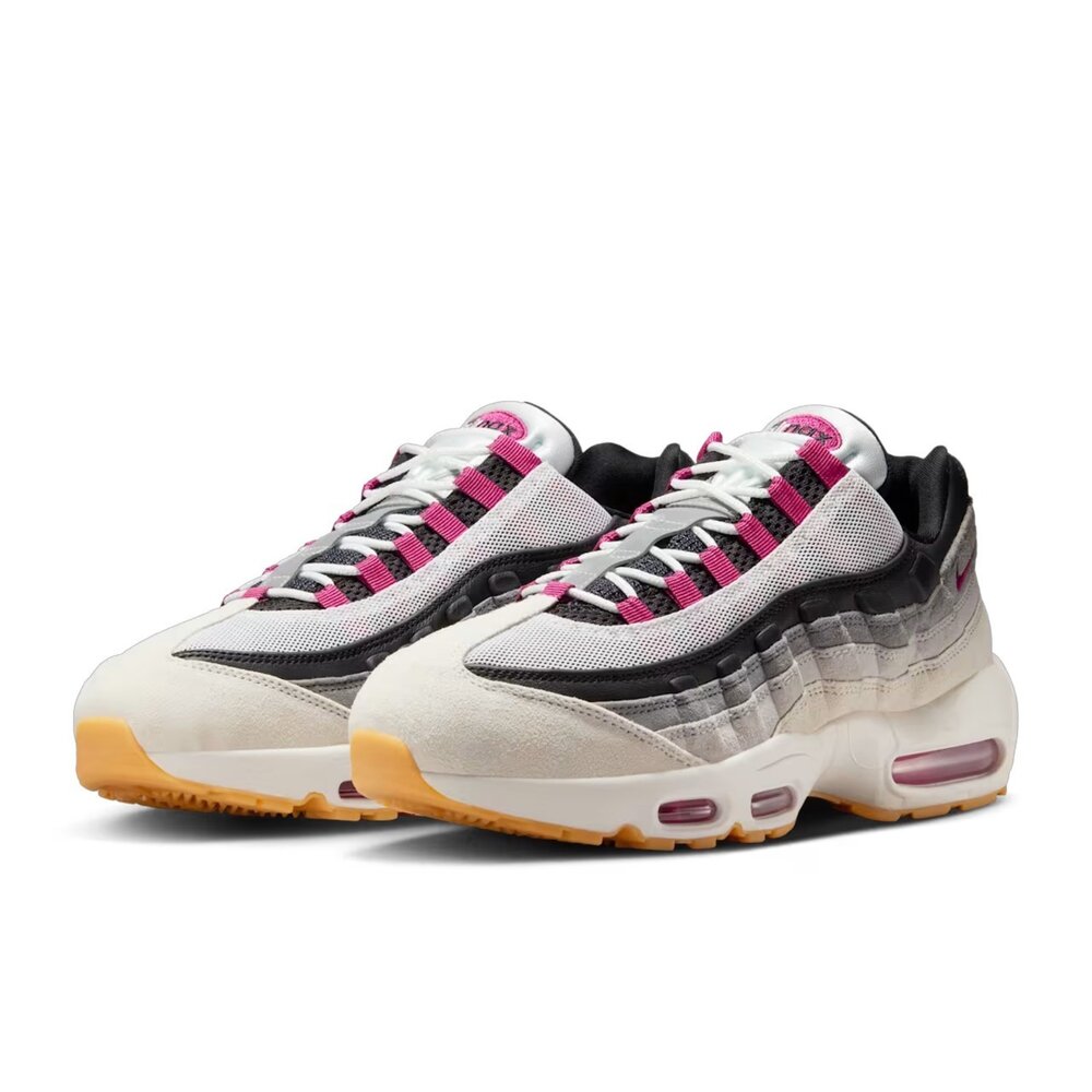 HF7545-100-Nike SB Air Max 95 Summit White and Cactus Flower 仙人掌花 HF754