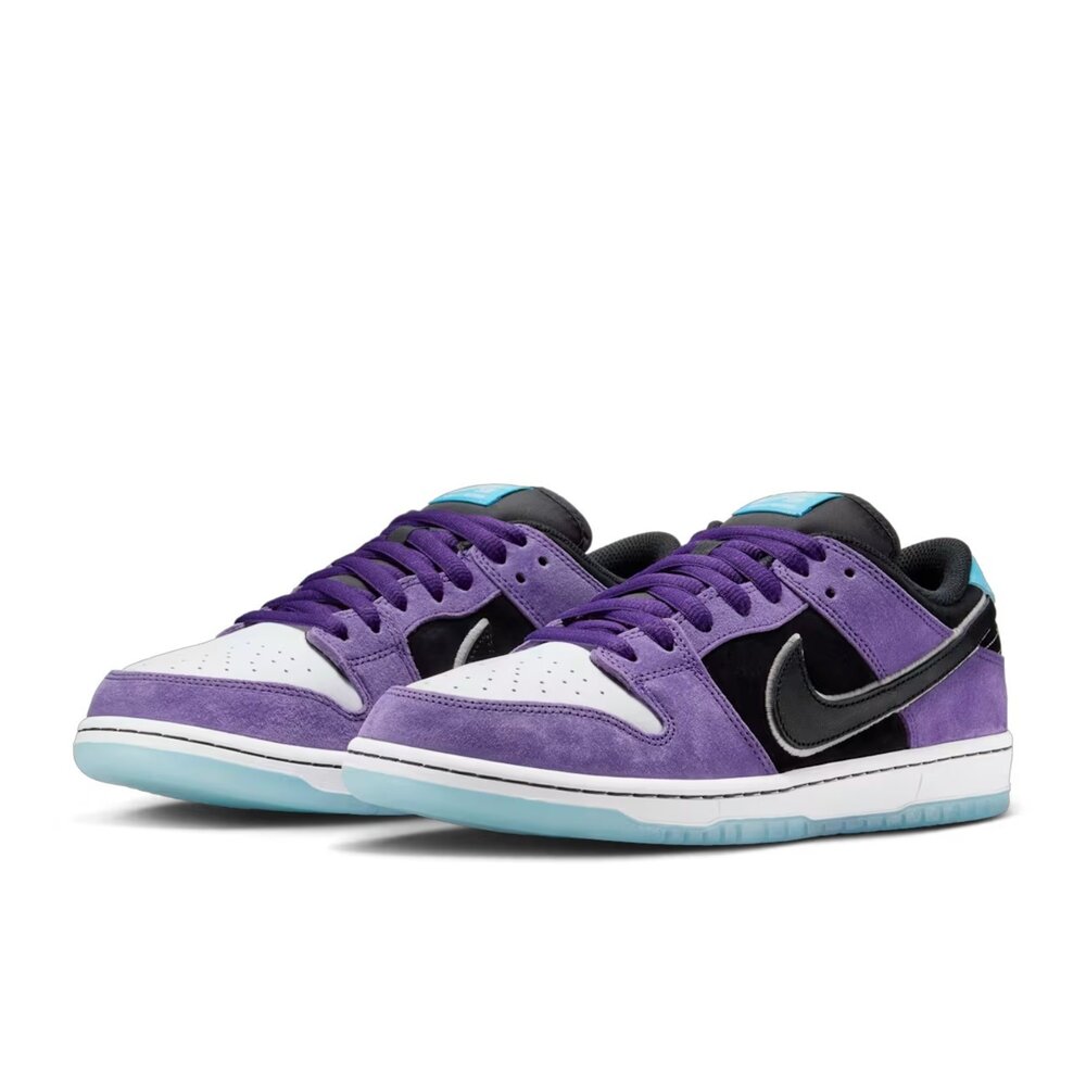 HJ0513-500-Hayley Wilson x Nike SB Dunk 麂皮黑紫冰底 聯名款 刺青 休閒鞋 男鞋 HJ0513-500