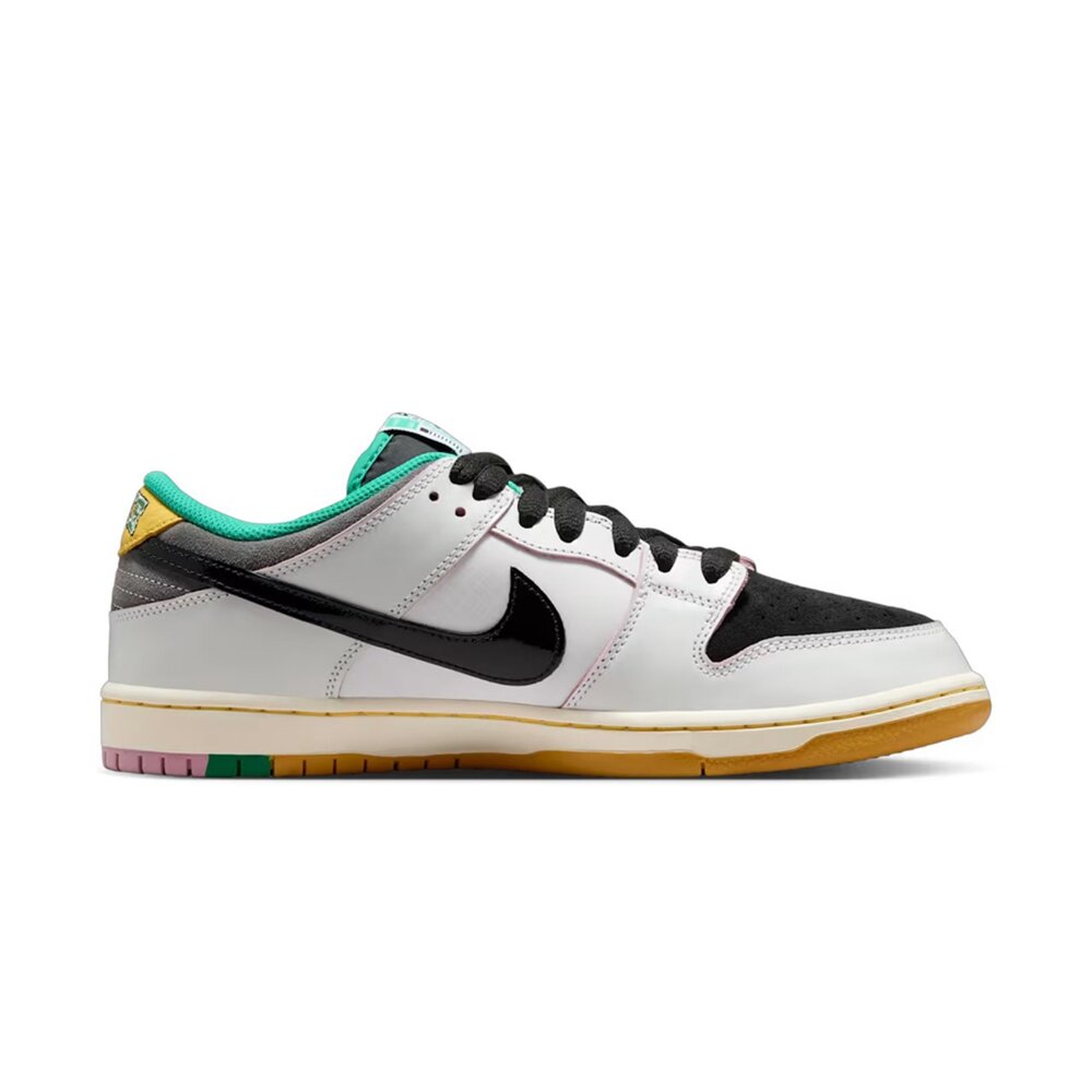 Nike SB Dunk Low Pro QS Black-White 黑白 低筒 聯名款 休閒鞋 男鞋 HJ4132--圖片-2