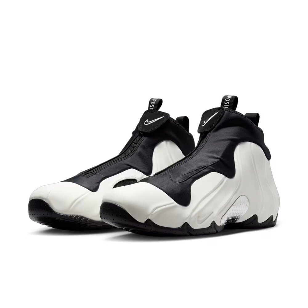 HJ4481-100-Nike Air Flightposite Sail Black 太空黑白 拉鍊 HJ4481-100