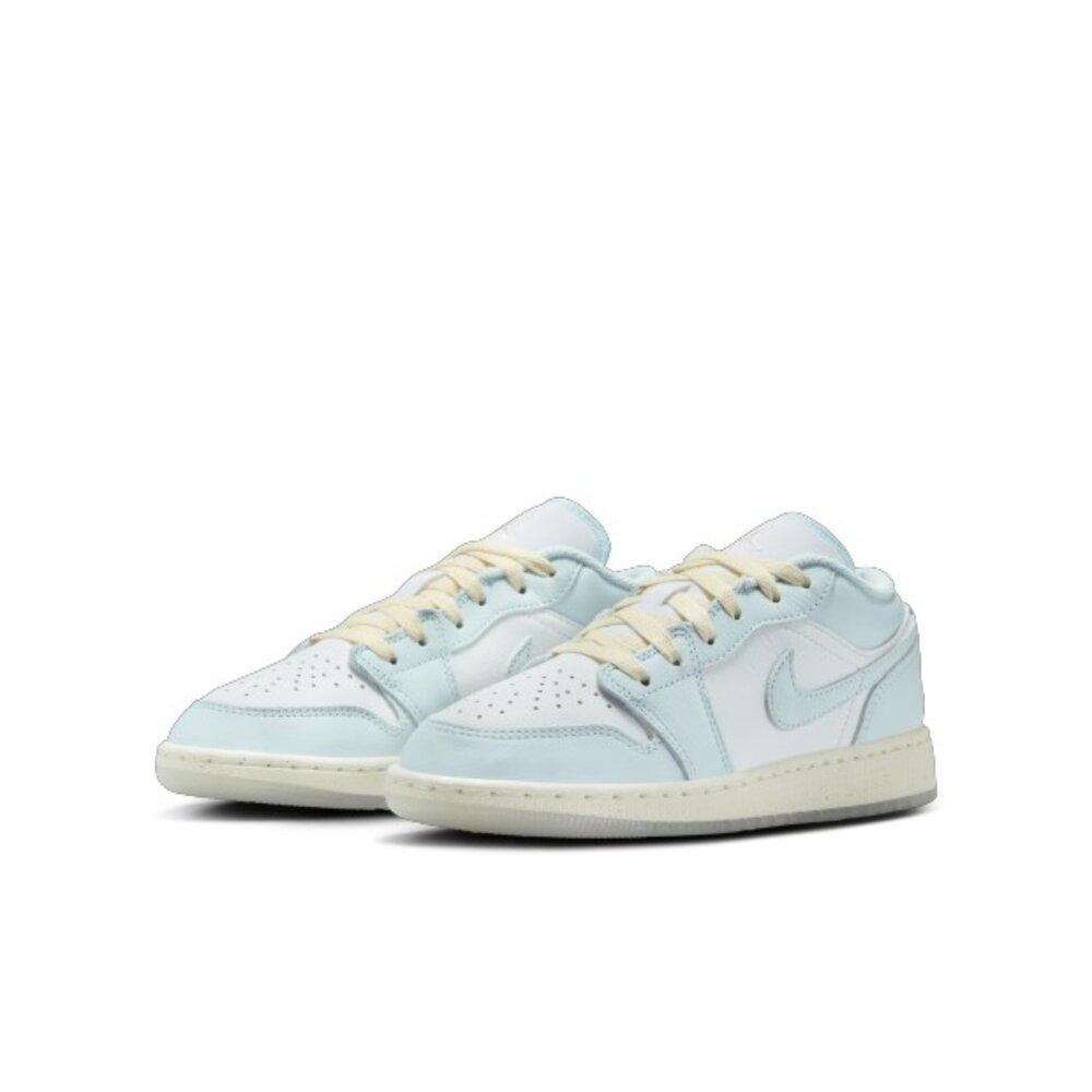 HJ5971-400-Nike Air Jordan 1 Low SE Glacier Blue GS 冰川藍 喬丹 低筒 休閒鞋 大童鞋 H