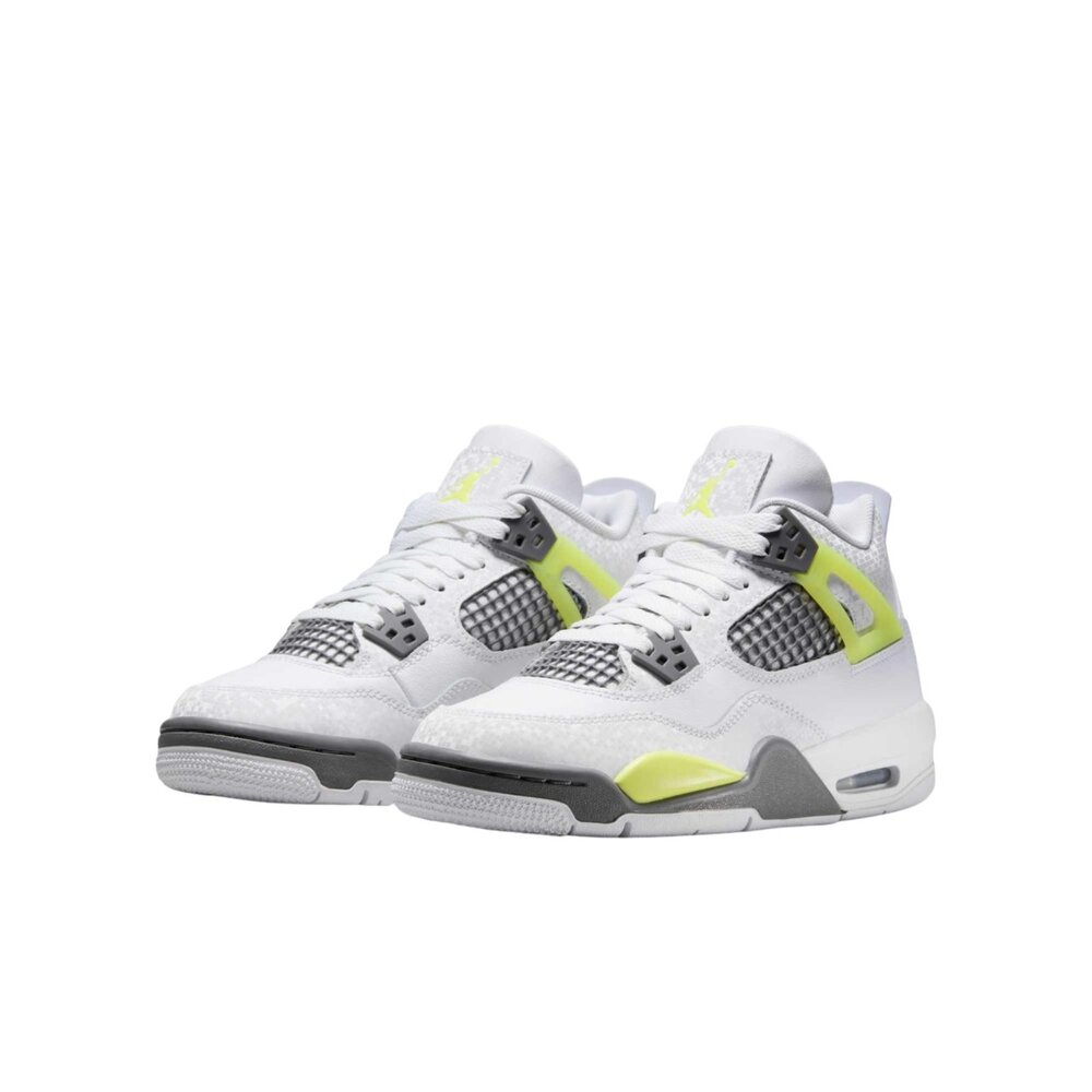 HJ5990-100-Nike Air Jordan 4 Retro Light Lemon Twist GS 檸檬黃	喬丹 休閒鞋 大童鞋