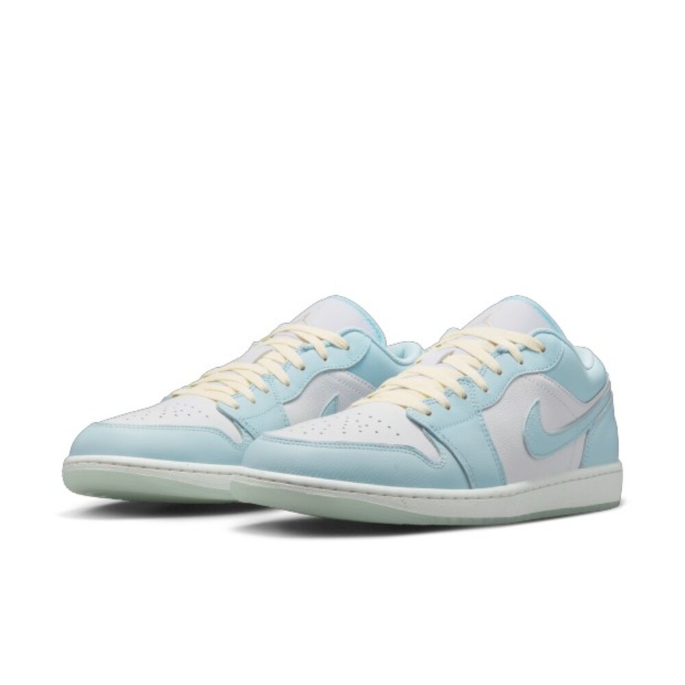 HJ5999-400-Nike Air Jordan 1 Low SE Glacier Blue 冰川藍 果凍底 休閒鞋 男鞋 HJ5999-