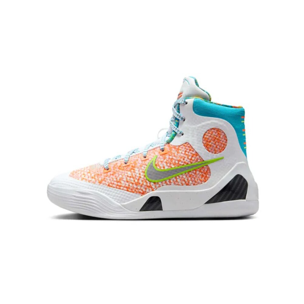 Nike Kobe 9 Elite Protro What The 2025 White GS 白橙綠 高筒 籃球鞋 大-圖片-1