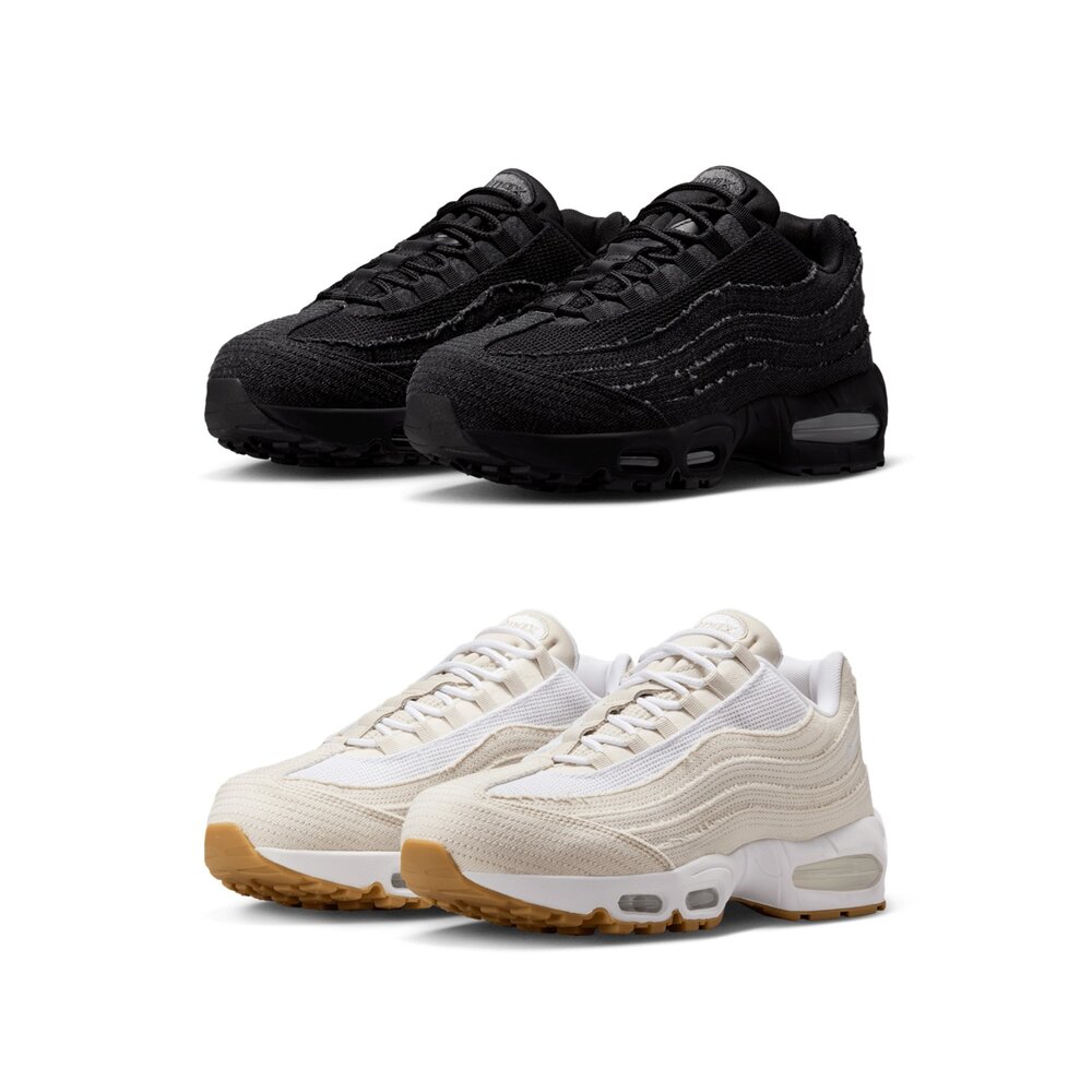 HM4743-Levis x Nike Air Max 95 OG Black 全黑 / 粉白 氣墊 HM4743