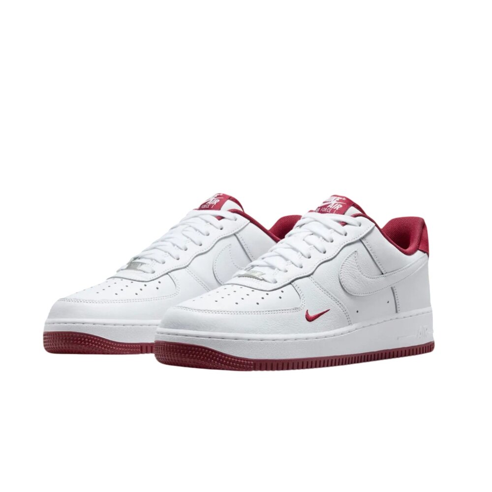 HM9483-100-Nike Air Force 1 Low '07 Lv8 Team Red 紅白	舒適 穿搭 AF1 休閒鞋 男鞋 HM