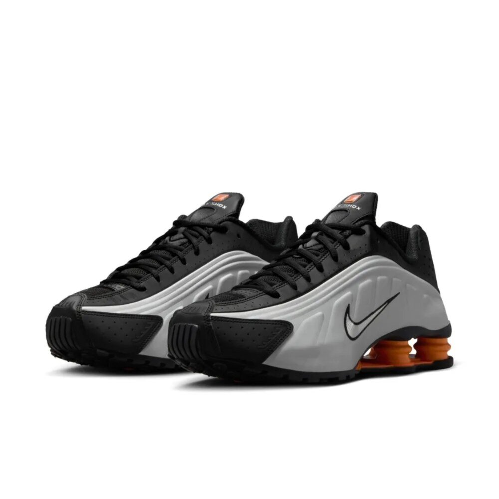 HQ1988-003-Nike Shox R4 Bright Mandarin 黑銀橘 彈簧鞋 HQ1988-003