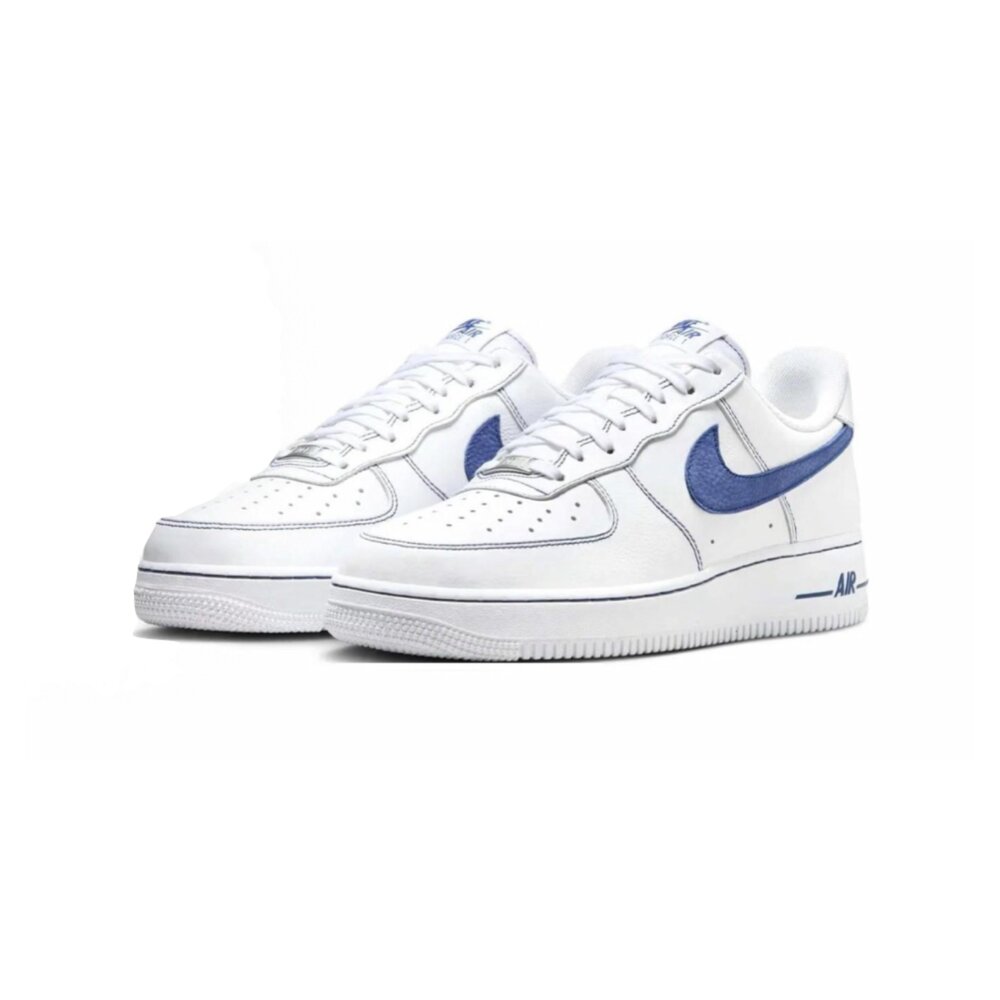 HQ2037-100-Nike Air Force 1 白藍縫線 AF1 男鞋 休閒鞋 HQ2037-100