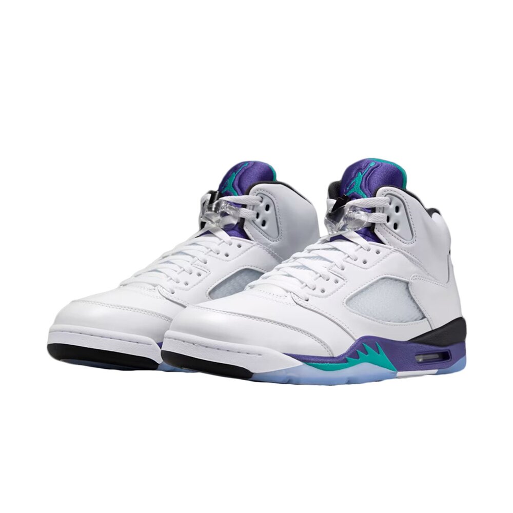 HQ7978-100-Nike Air Jordan 5 Retro OG Grape 白葡萄 經典復刻  休閒鞋 男鞋 HQ7978-100