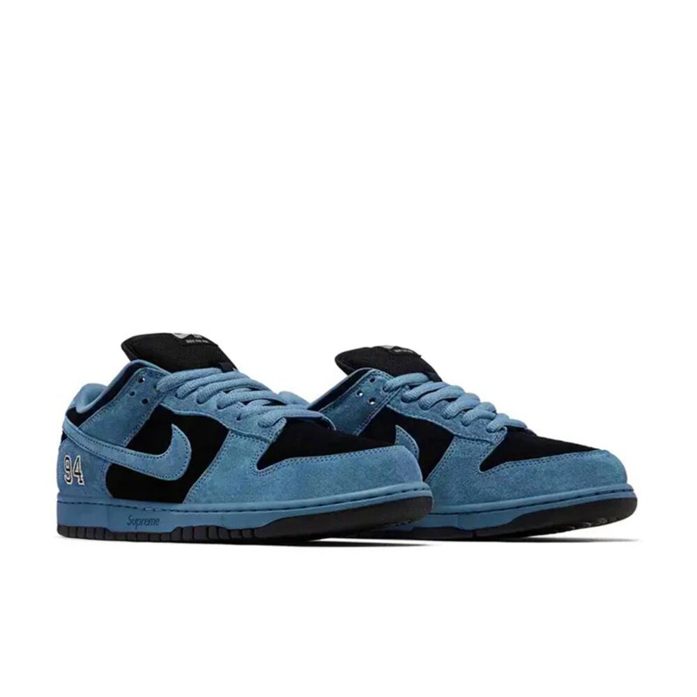 HQ8487-400-Supreme x Nike SB Dunk Low Supreme 94 Ocean Fog 海洋藍黑 HQ8487-