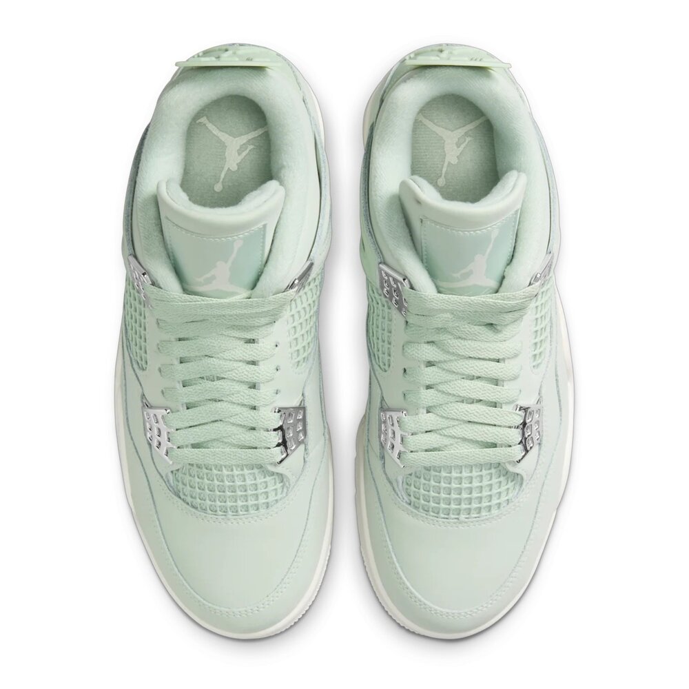 W Nike Jordan 4 Retro 薄荷綠 AJ4 喬丹 休閒鞋 女鞋 HV0823-003-圖片-3