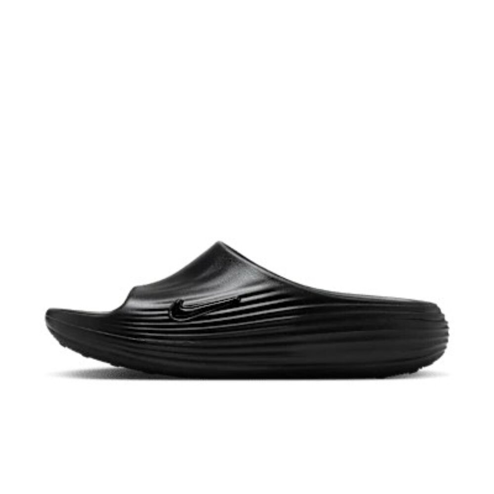 HV4479-001-Nike ReactX Rejuven8 Slide  Black 全黑 拖鞋 一字拖 軟底 防水 休閒鞋 男鞋 HV4