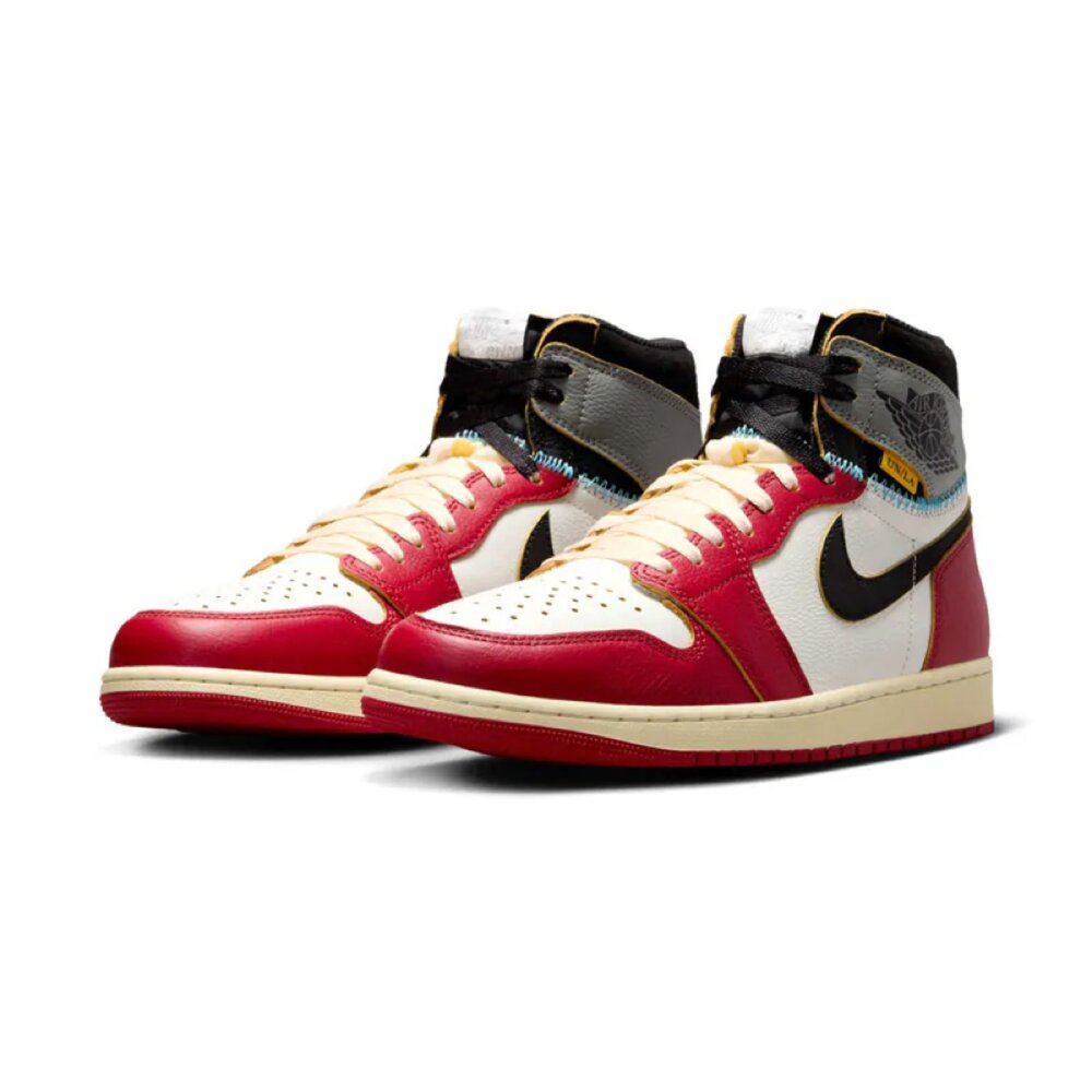 Union LA x Nike Air Jordan 1 Retro High OG 芝加哥解構 AJ1 聯名款 皮革-圖片-1