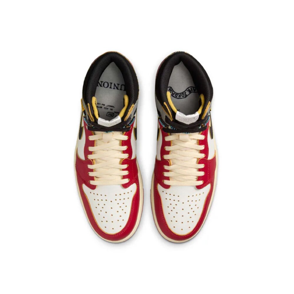 Union LA x Nike Air Jordan 1 Retro High OG 芝加哥解構 AJ1 聯名款 皮革-圖片-4