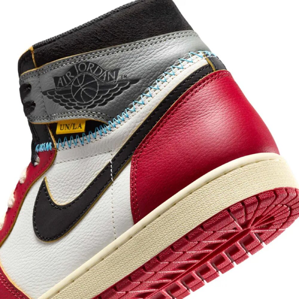 Union LA x Nike Air Jordan 1 Retro High OG 芝加哥解構 AJ1 聯名款 皮革-圖片-8