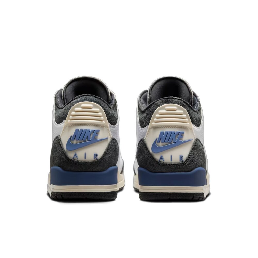A Ma Maniére X Air Jordan 3 OG Diffused Blue 漫射藍 AJ3 皮革 麂皮 男-圖片-4
