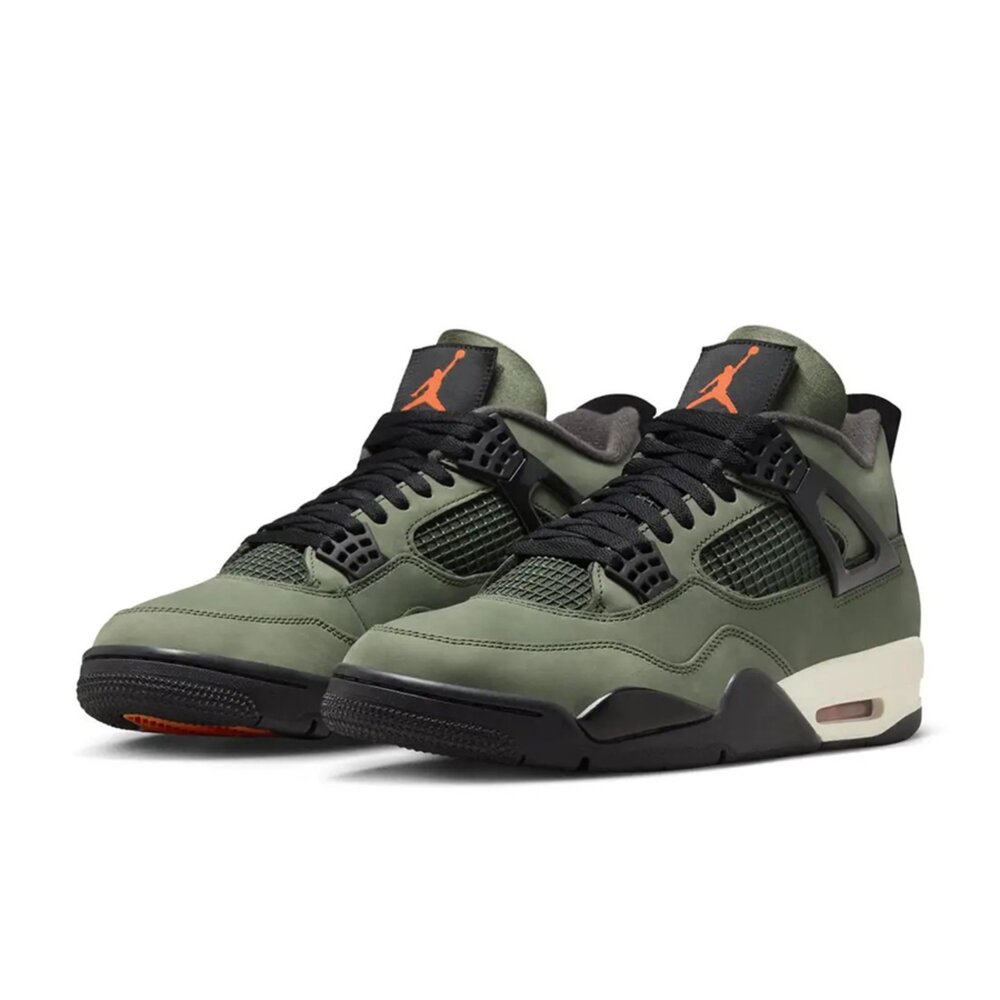 IB1519-200-Undefeated x Nike Air Jordan 4 Retro OG SP Deep Green 2025 墨