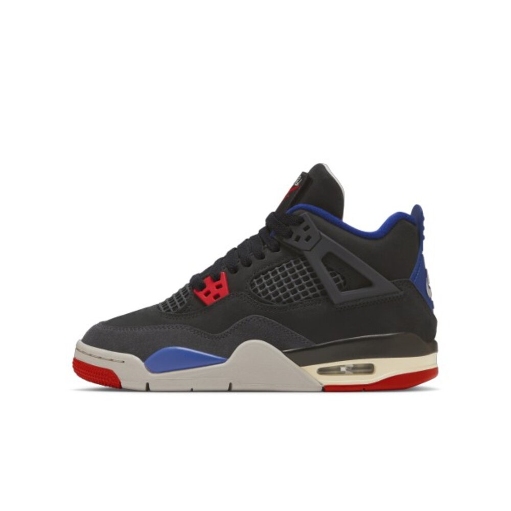 Nike Air Jordan 4 Retro Rare Air 黑紅 GS 大童鞋 女鞋 IB4171-003-圖片-1