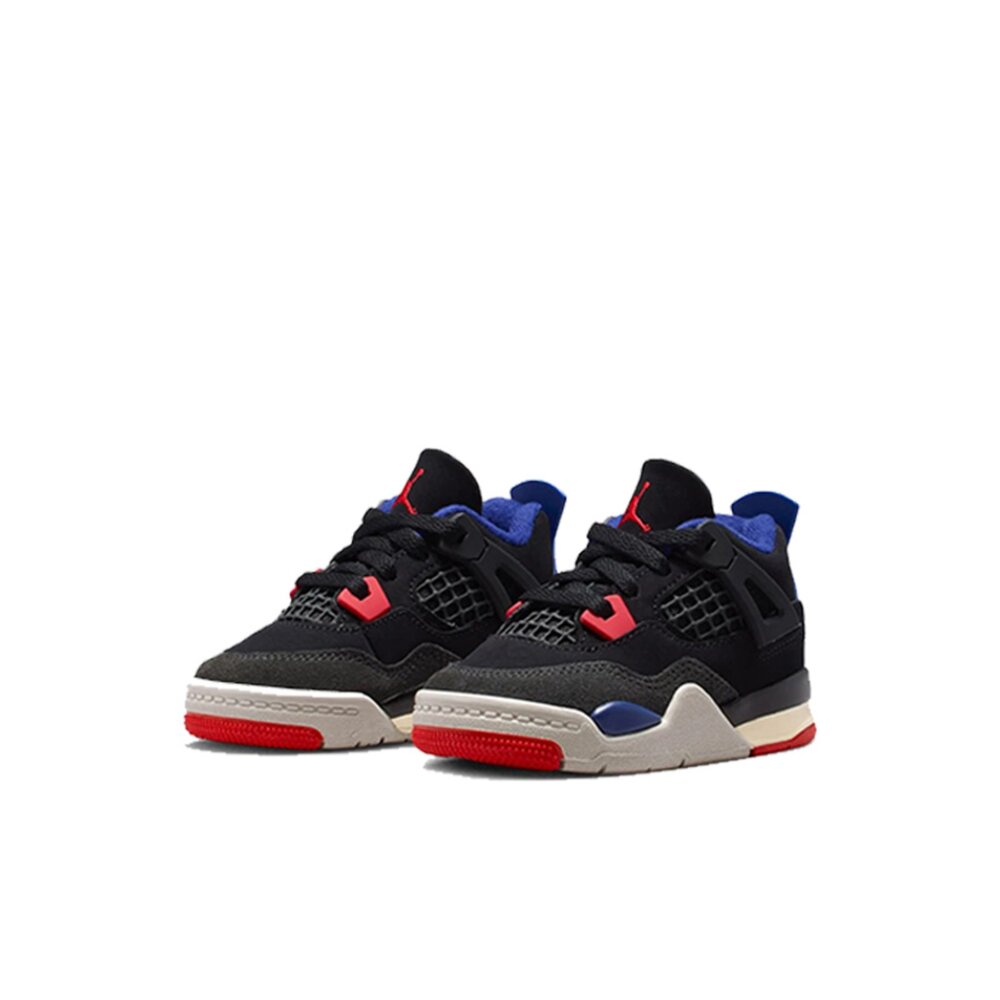 IB4387-003-Nike Air Jordan 4 Retro Rare Air 黑紅 TD 嬰幼兒 IB4387-003