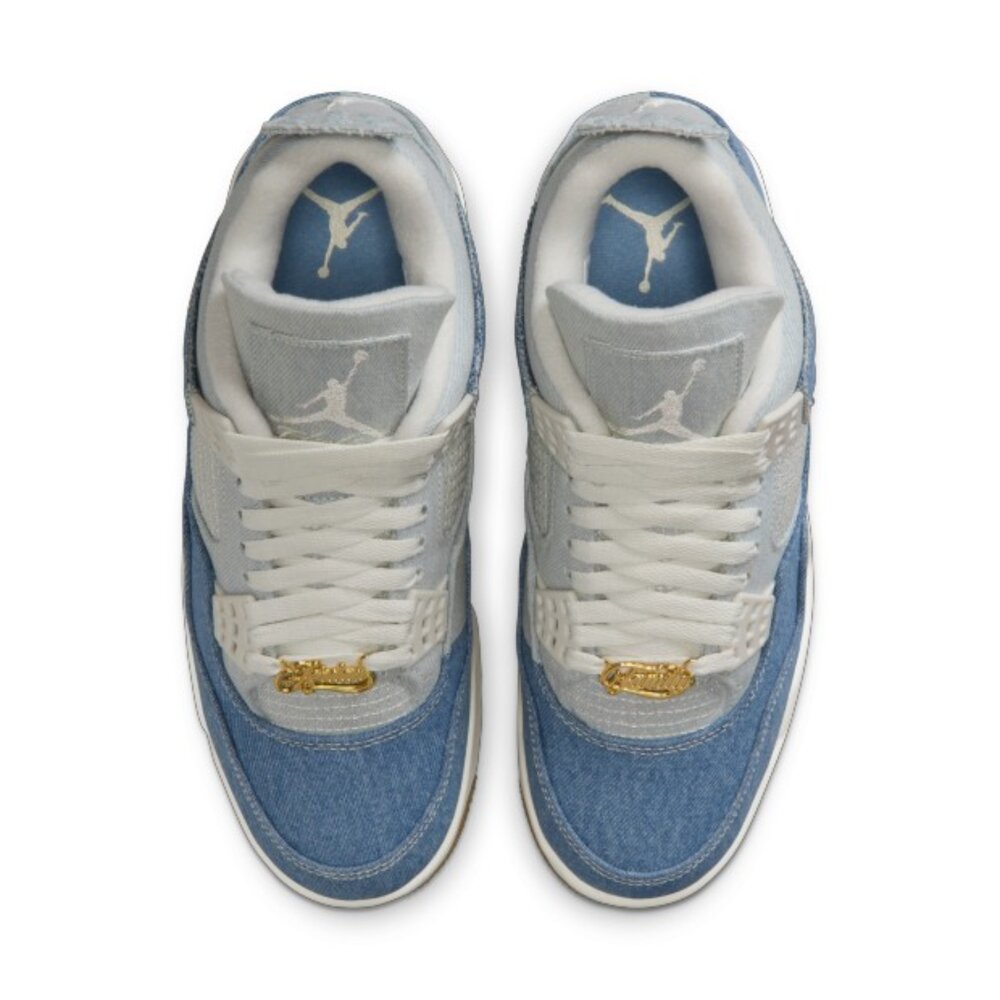 W Air Jordan 4 Retro Worn Blue 單寧牛仔 IB6716-100-圖片-3