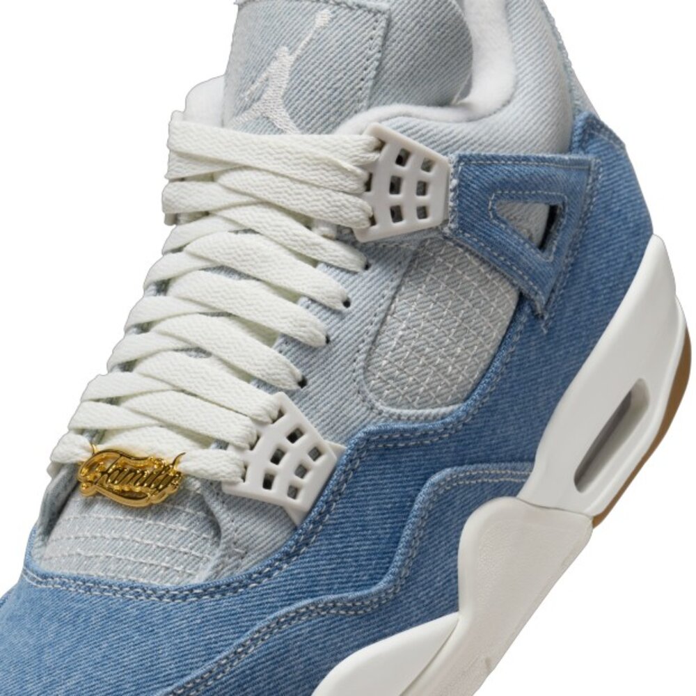 W Air Jordan 4 Retro Worn Blue 單寧牛仔 IB6716-100-圖片-6