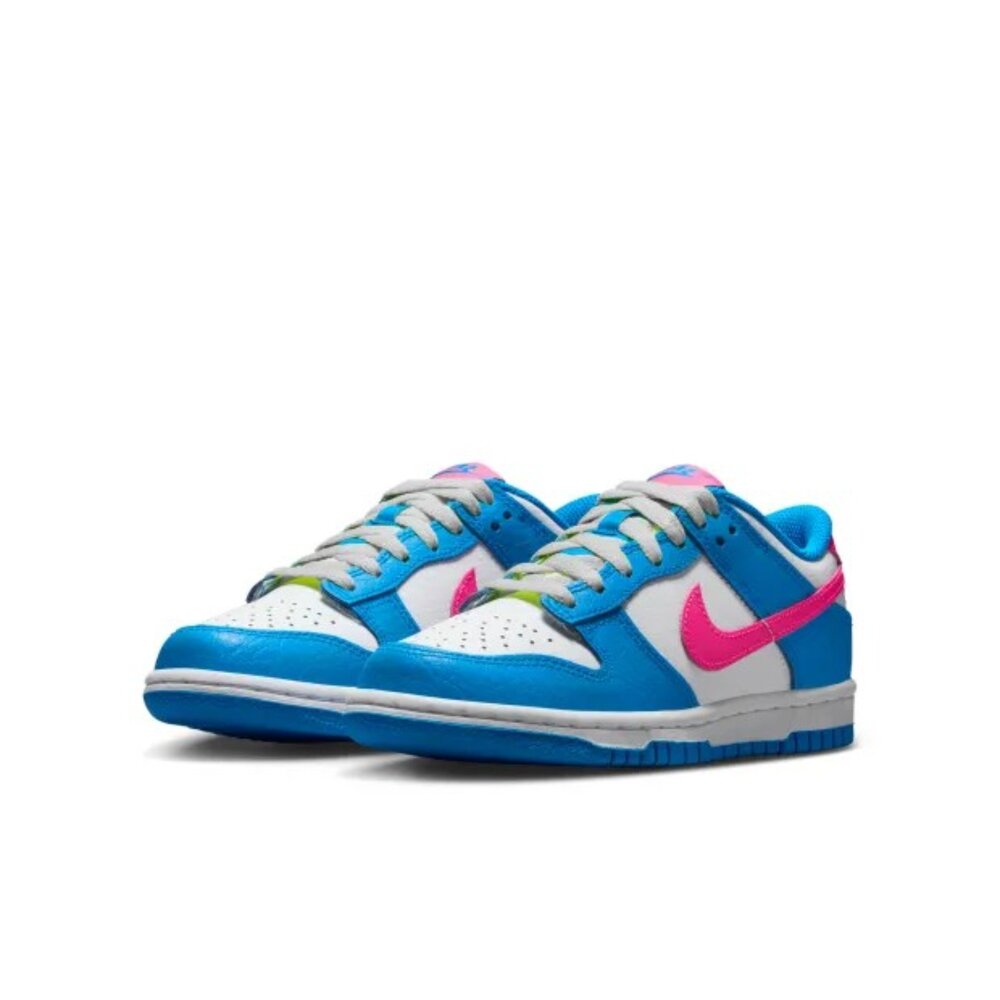 IB7747-406-Nike Dunk Low Photo Blue 藍粉 GS	低筒 休閒鞋 大童鞋 IB7747-406